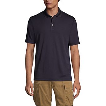 Big & Tall Lands' End School Uniform Solid Active Polo