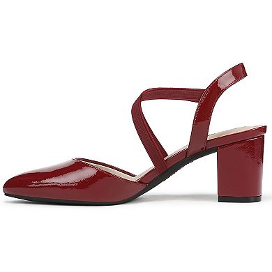 LifeStride April Women's Slingback Pumps
