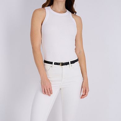 Women's LC Lauren Conrad 2-Piece Chain Belt & Western Harness Buckle Belt Set