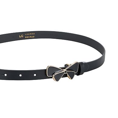 Women's LC Lauren Conrad Bow Buckle Skinny Belt