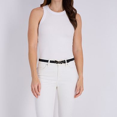 Women's LC Lauren Conrad Bow Buckle Skinny Belt