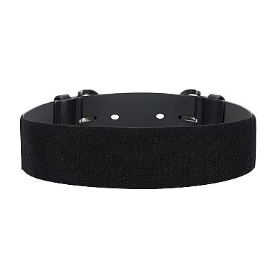 Women's LC Lauren Conrad Double Harness Buckle Wide Stretch Waist Belt