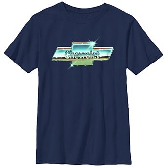 Boys 6-20 Chevrolet Chrome Logo Graphic Tee