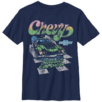 Boys Chevy Classic Car Show Graphic Tee