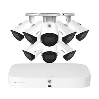 Lorex 4K 16-Camera Capable 2TB NVR System with 8 Bullet Cameras