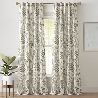Lush Decor Botanical Dreams Window Curtain Panels 2 pc Set