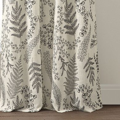 Lush Decor Botanical Dreams Window Curtain Panels 2-Piece Set