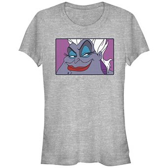 Disney's Villains Ursula Evil Gaze Juniors' Graphic Tee