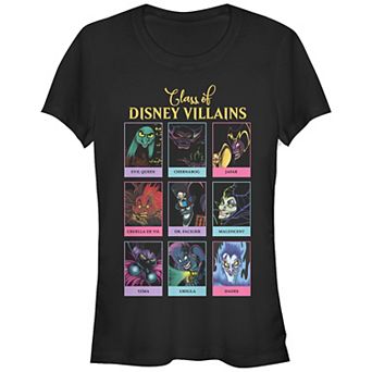 Disney's Villains Class Yearbook Juniors' Graphic Tee