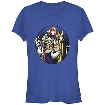 Disney's Villains Bad Ladies Portrait Juniors' Graphic Tee