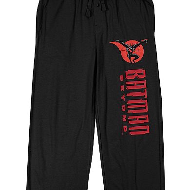 Men's Batman Beyond Red Logo Pajama Pants