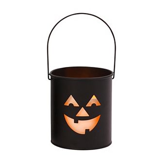 Metal Lighted Halloween Lantern