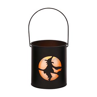 Metal Lighted Halloween Lantern