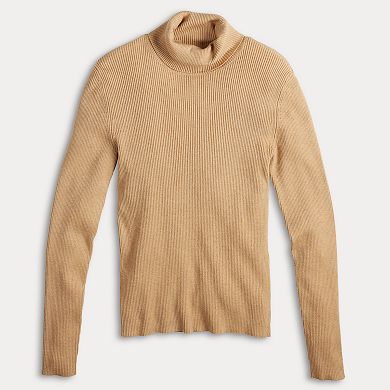 Women's Nine West Essential Ribbed Turtleneck Sweater