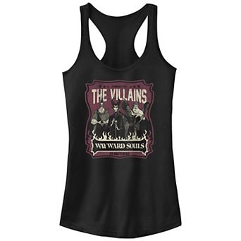 Disney's Villains Wayward Souls Juniors' Graphic Racerback Tank