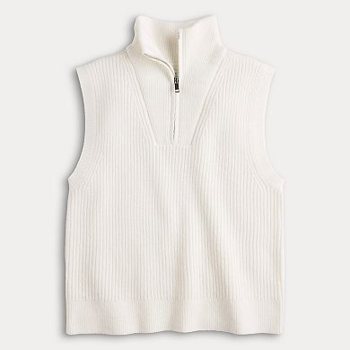 Women's Nine West Quarter Zip Vest