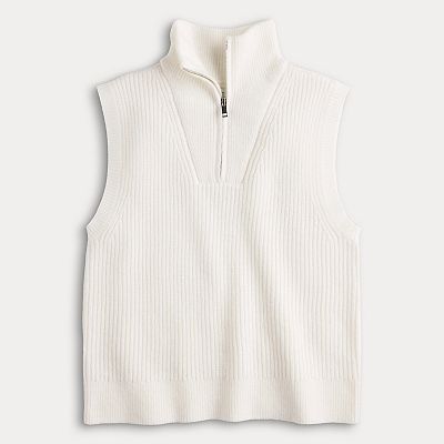 Women's Nine West Quarter Zip Vest