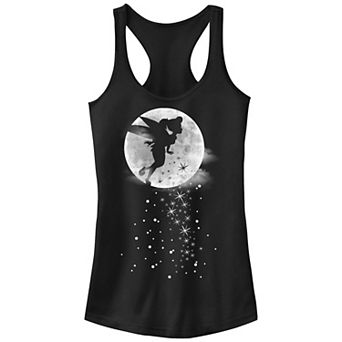 Disney's Tinker Bell Pixie Moon Dust Juniors' Graphic Racerback Tank