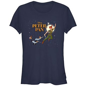 Disney's Peter Pan Juniors' Movie Cover Graphic Tee