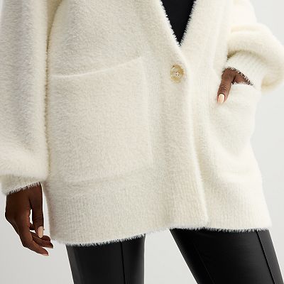 Nine West カーディガン Women's Nine West Button Front Cardigan