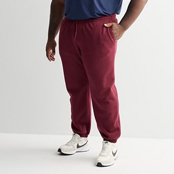 Big & Tall Tek Gear® Ultra Soft Fleece Cinched Pants