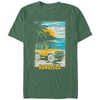 Men's Comfort Colors® Honolulu Car By The Sea Graphic Tee
