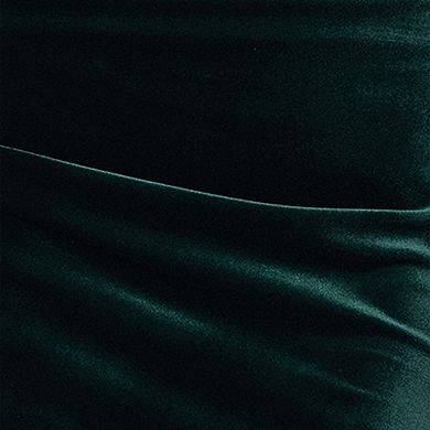 Women's BA Nites Short Velvet Drape Back Dress