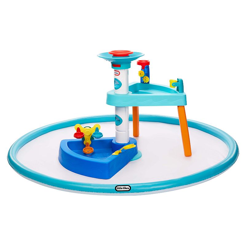 Little Tikes 3-in-1 Splash  n Grow Outdoor Water Play Table with Accessories and Splash Pad for Kids  Children  Boys & Girls 3 