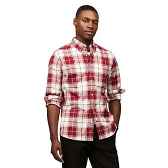 Men's Tommy Hilfiger Stretch Poplin Woven Button-Down Shirt