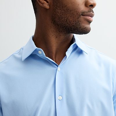 apt 9 performance dress shirt Men's Apt. 9 Performance Slim-Fit Wrinkle Free Dress Shirt