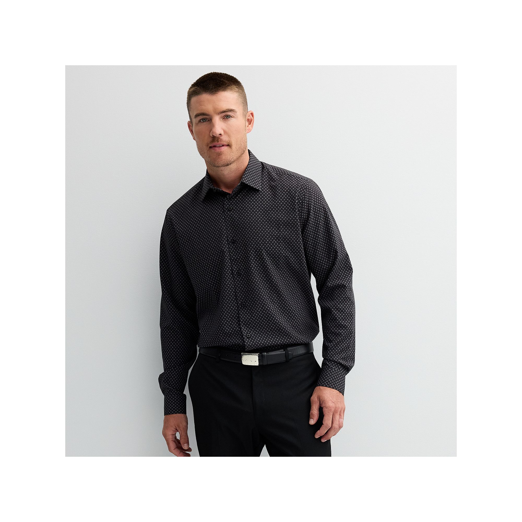 Mens Apt. 9® Performance Regular-Fit Wrinkle Resistant Dress Shirt, Size: