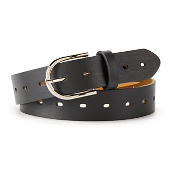 Women's Sonoma Goods For Life® Silver Tone Perforated Belt