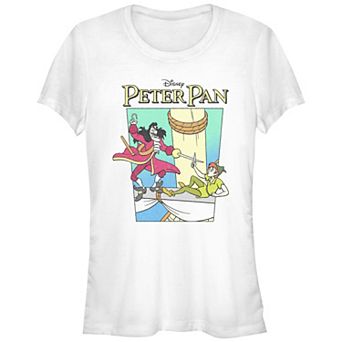 Disney's Peter Pan Juniors' Duel With Captain Hoop Graphic Tee