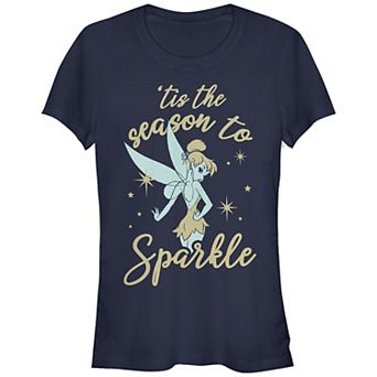 Disney's Tinker Bell Juniors' Season To Sparkle Graphic Tee