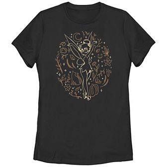 Disney's Tinker Bell Juniors' Fall Icons Graphic Tee