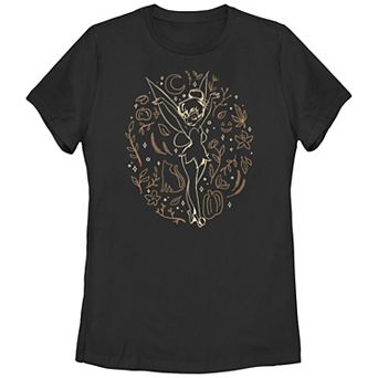 Disney's Tinker Bell Juniors' Fall Icons Graphic Tee