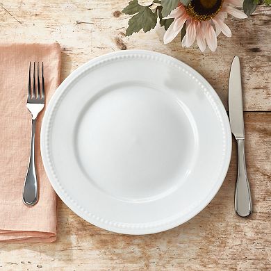 Fitz & Floyd Everyday Beaded Dinner Plate