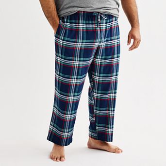 Big & Tall Sonoma Goods For Life® Flannel Drawstring Pajama Pants