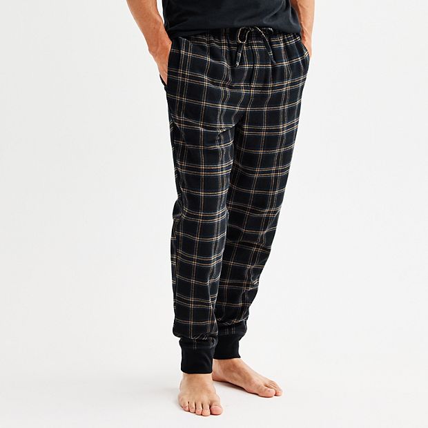 Men's Sonoma Goods For Life® Banded Bottom Flannel Pajama Pants