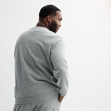 Big & Tall Tek Gear® Ultra Soft Fleece Crew Sweatshirt