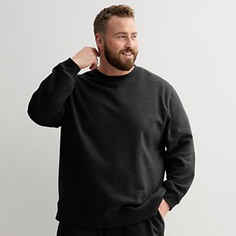 Big & Tall Tek Gear® Ultra Soft Fleece Crew Sweatshirt