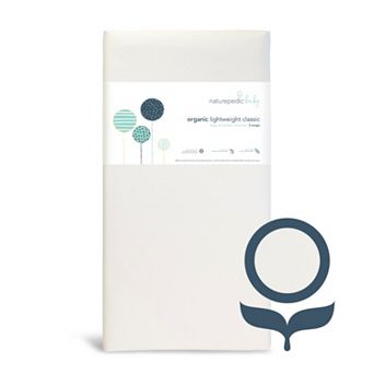 Naturepedic Classic Organic Lightweight 2-Stage Crib Mattress