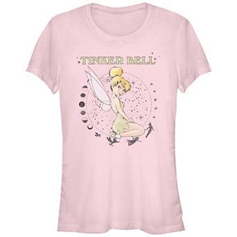Disney's Tinker Bell Juniors' Moonlight And Stars Magic Graphic Tee