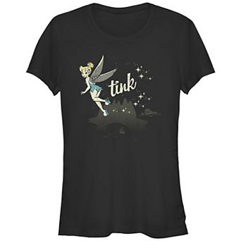 Disney's Tinker Bell Juniors' Sparkling Sign Graphic Tee
