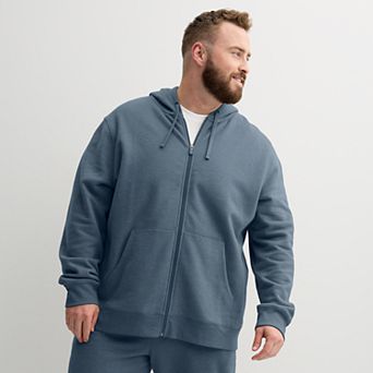 Big & Tall Tek Gear® Ultra Soft Fleece Zip-Front Hoodie