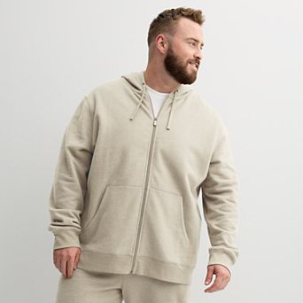 Big & Tall Tek Gear® Ultra Soft Fleece Zip-Front Hoodie