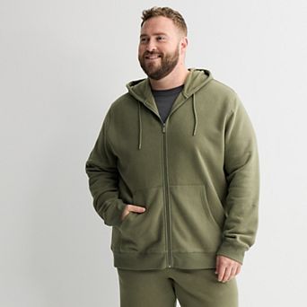 Big & Tall Tek Gear® Ultra Soft Fleece Zip-Front Hoodie