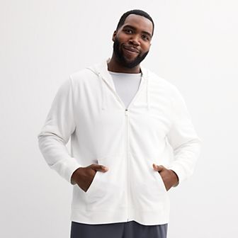 Big & Tall Tek Gear® Ultra Soft Fleece Zip-Front Hoodie