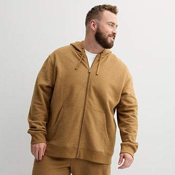 Big & Tall Tek Gear® Ultra Soft Fleece Zip-Front Hoodie