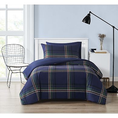 Truly Soft Bronson Plaid Comforter Set